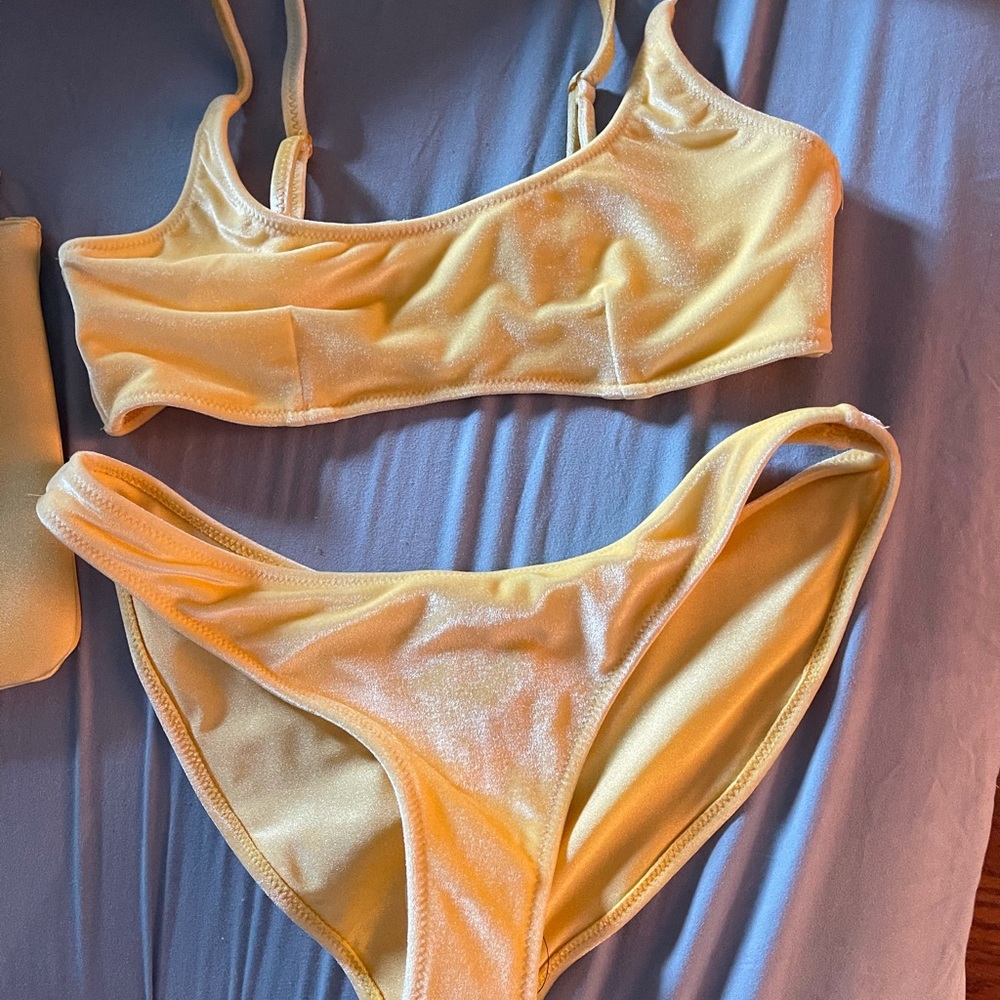 Triangle bathing suit